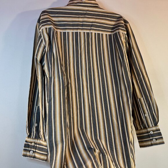 Timberland Men's Striped Casual Cotton Fall Shirt - Size Medium - NWT $59.50 - Picture 6 of 6